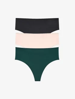 ThirdLove Thong^24/7® Classic High Waist Thong 3 Pack Box
