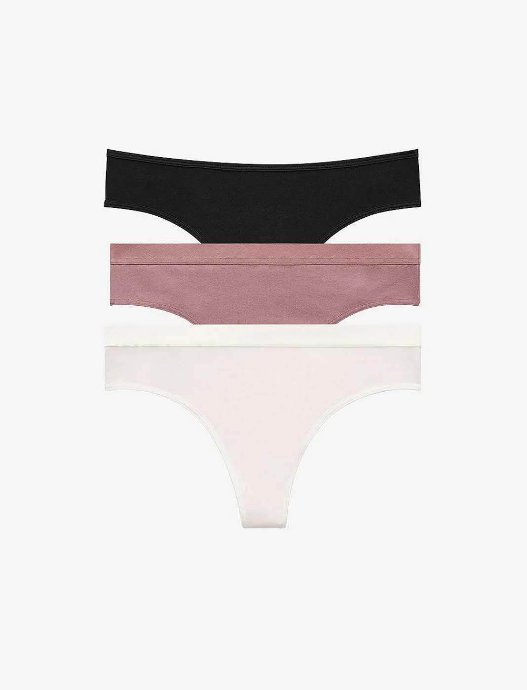 ThirdLove Thong^Organic Cloud Cotton Thong 3 Pack Box